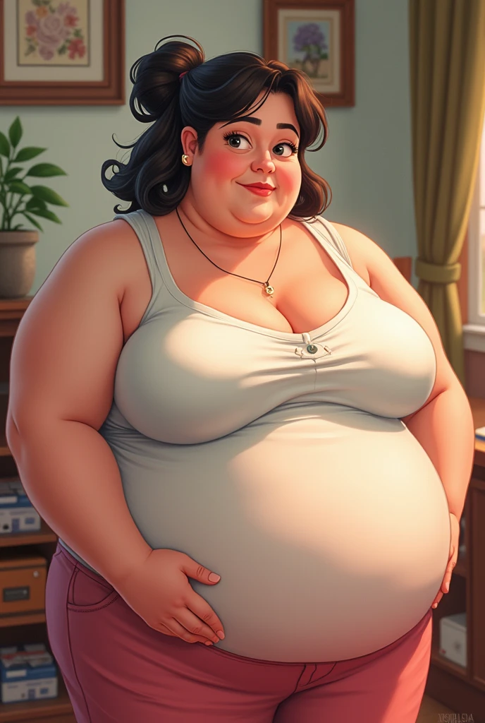 big breasted fat mother