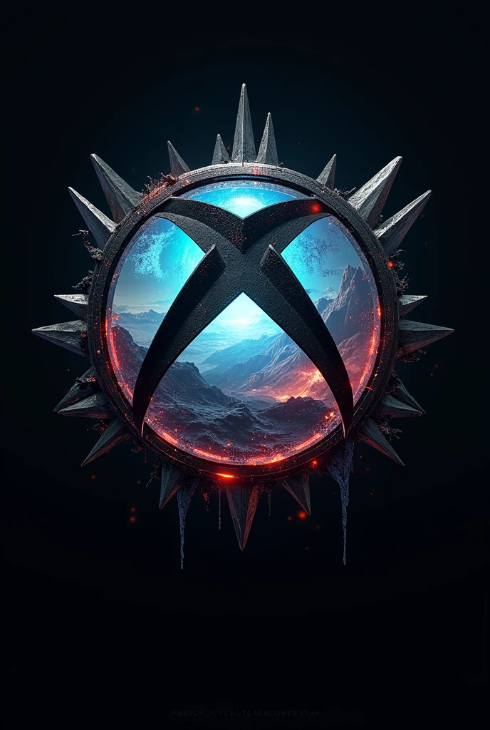 Logo Xbox hors du commun avec écrit RAMLLOV