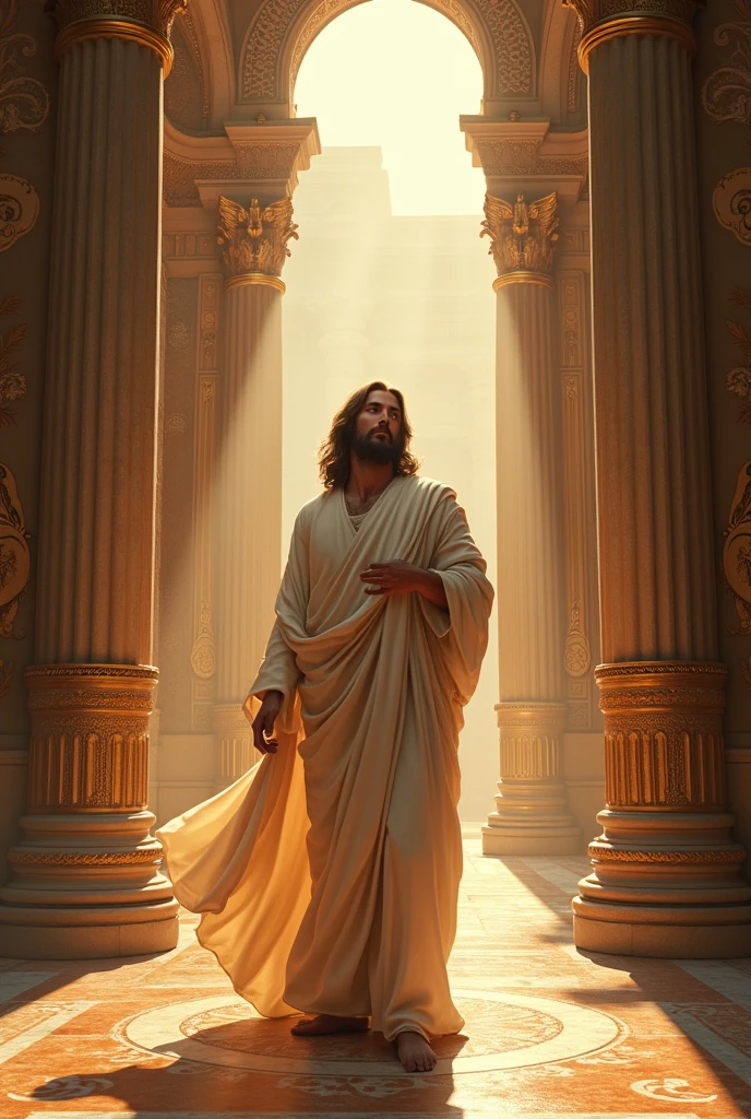 Create lord jesus background jesus temple
 beauty 