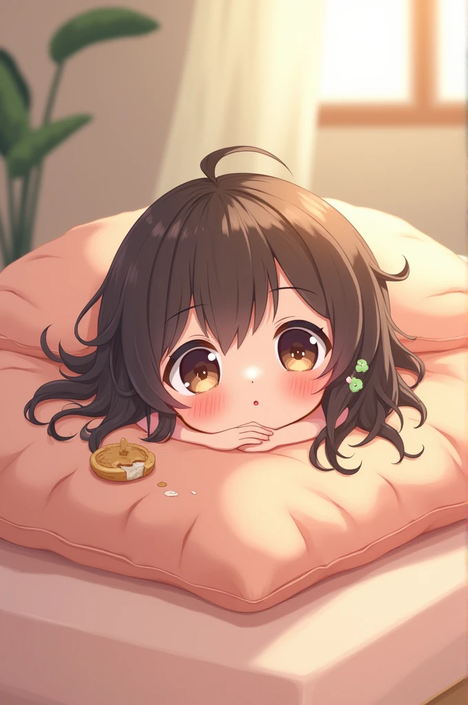 Created an lazy anime girl.