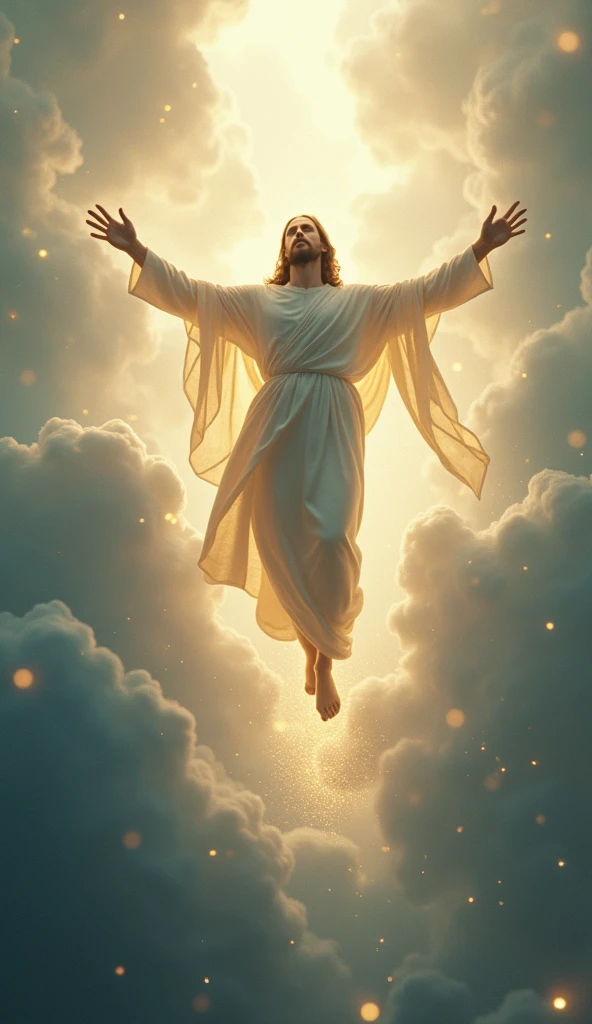 Jesus Christ Descending from Heaven