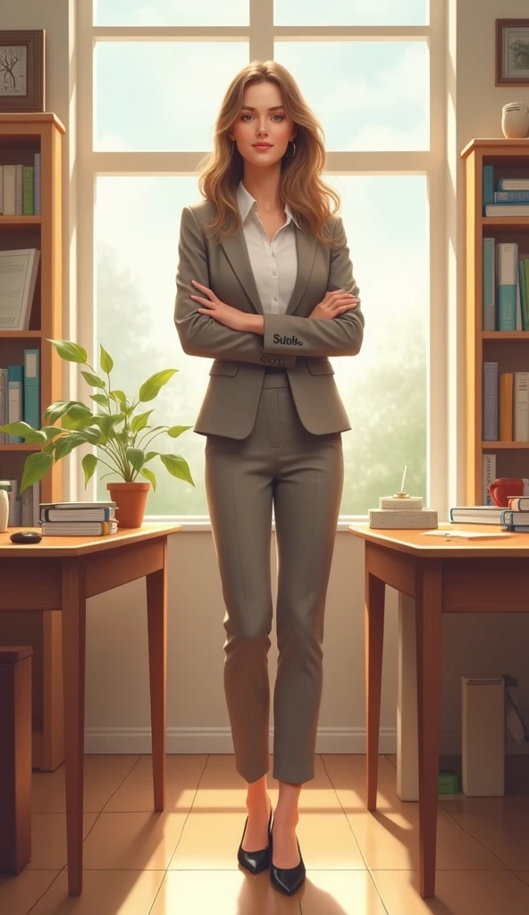 Neat and beautiful teacher