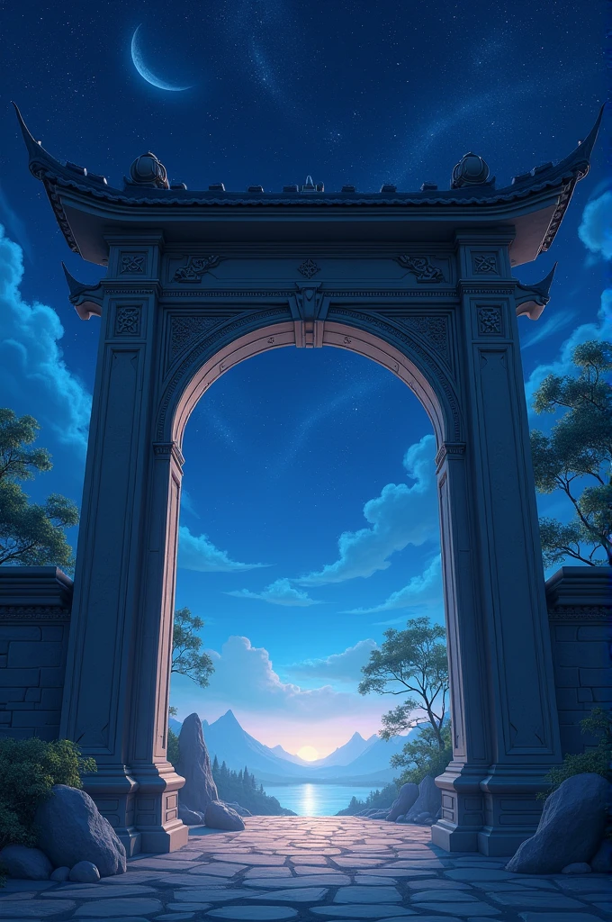 moon gate star