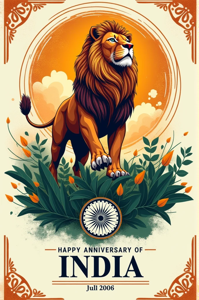 77th Independence day poster 