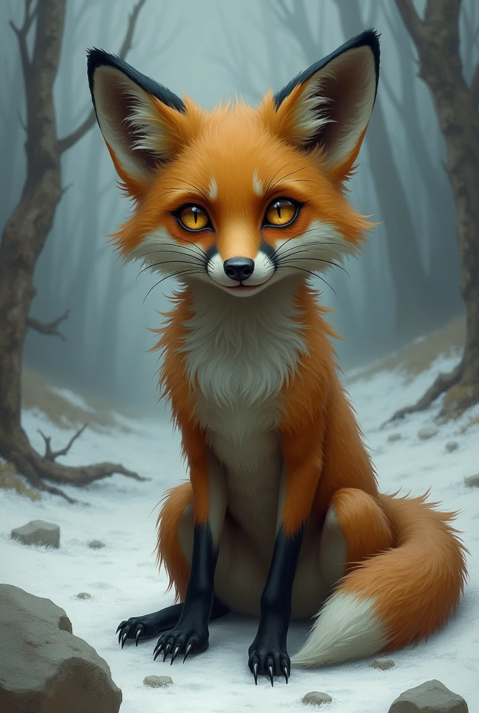 A poor fox