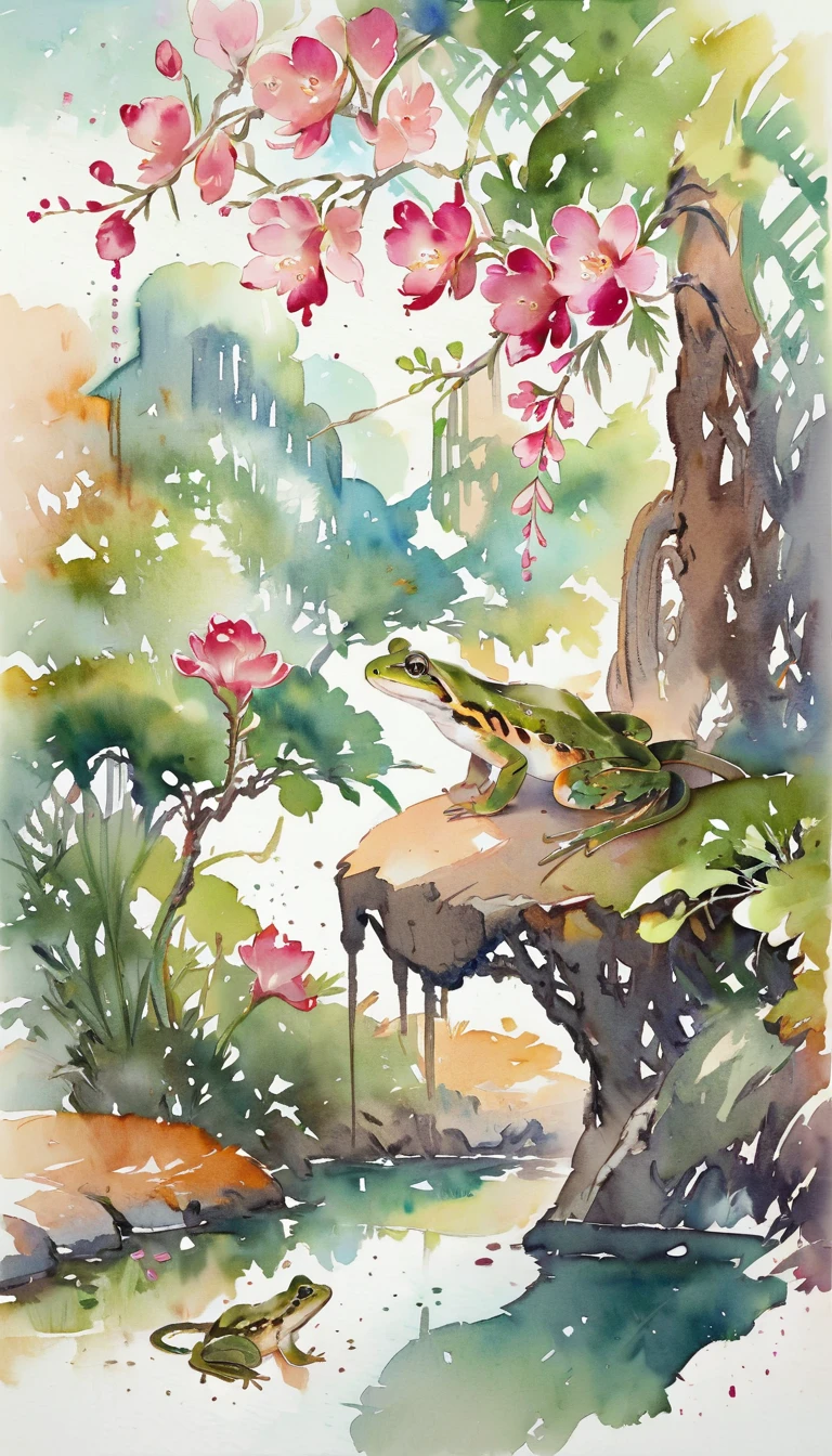 snake、frog