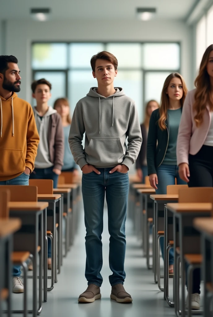 but students must stand