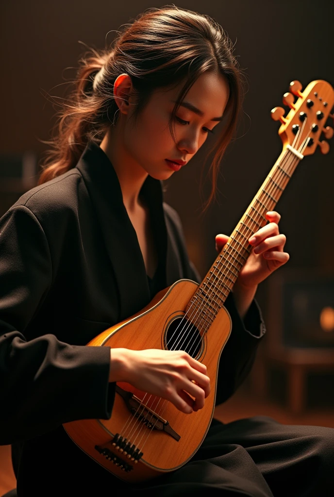 person playing jazz with the udo instrument