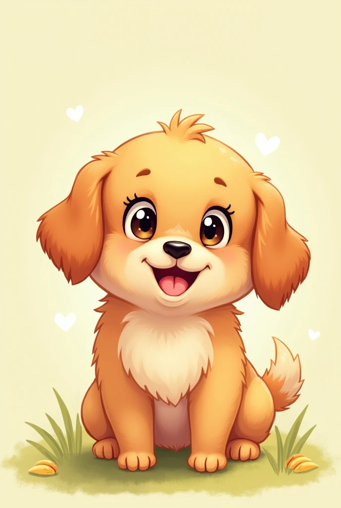 Draw a cute dog