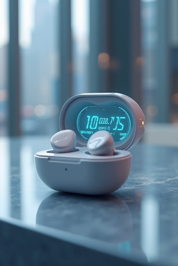 Air pods with touch screen