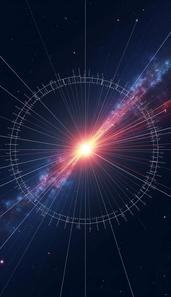 Draw a graph or diagram with lines showing the redshift of galaxies, symbolizing that they are moving away and confirming the expansion of the universe.