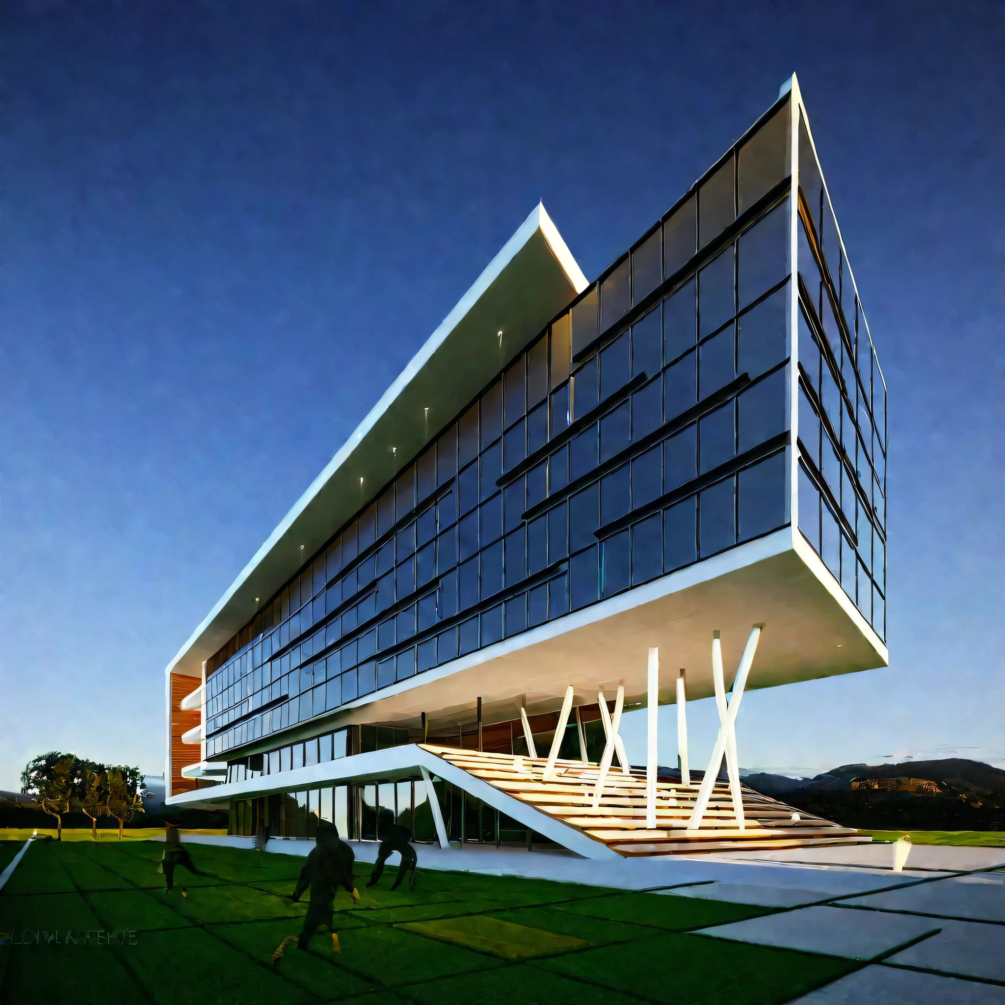 modern house exterior