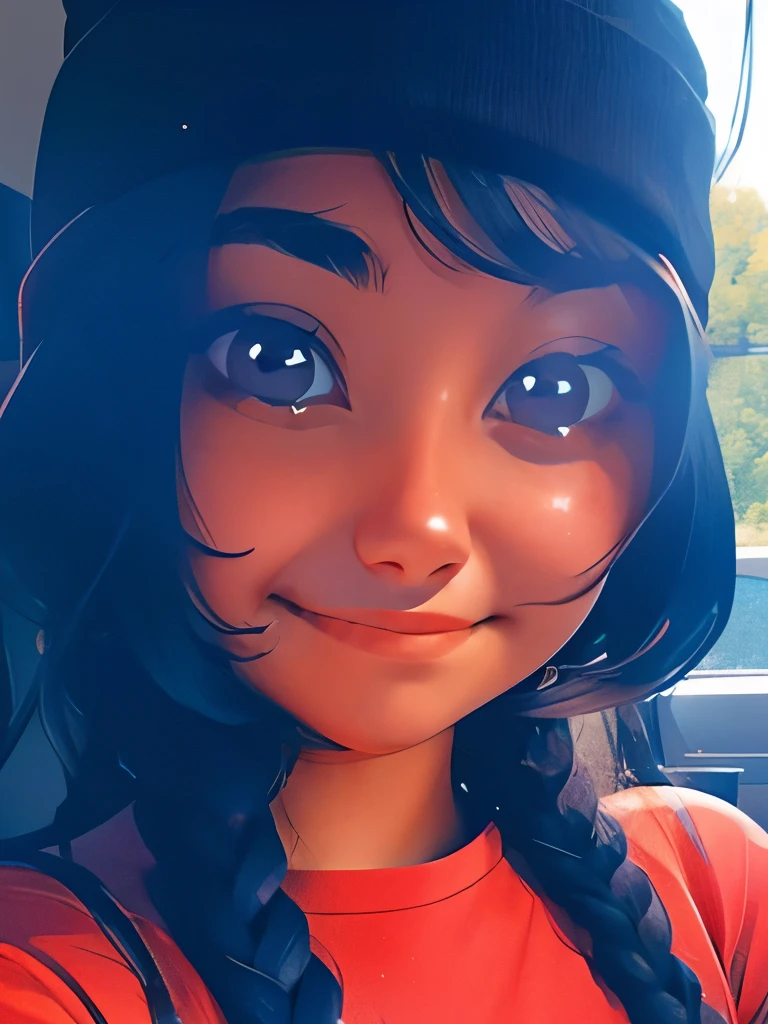 NauSKaaValOfWi, detailed 1 young lady, 20, looking at viewer with, sad smile, upper body,