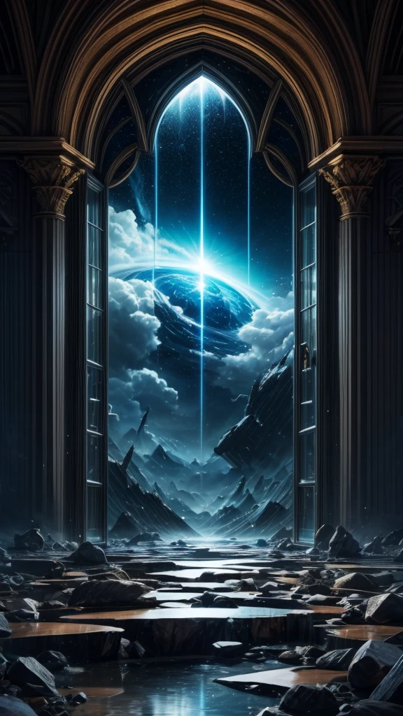 The Beginning of Chaos,The beginning of the universe,The world was created,fantasy,Cloud Window,Creation myth