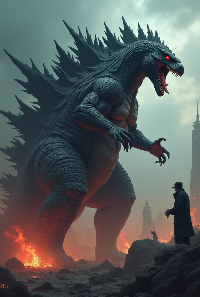 godzilla with massive penis