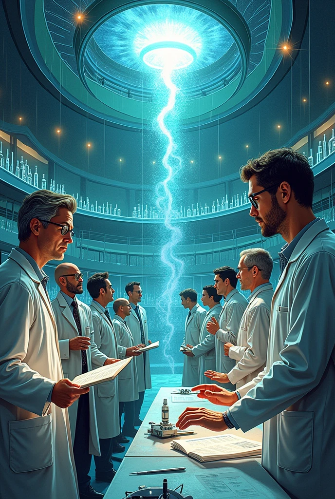 Comic about personal work that led him, together with John Pierrakos, to develop what we know today as Bioenergetic Analysis with doctors and physicists