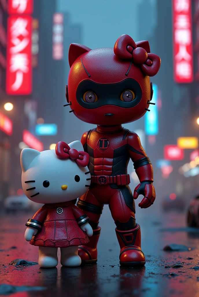 CHILEMONRRON (HELLO KITTY UNIVERSE) WITH DAREDEVIL