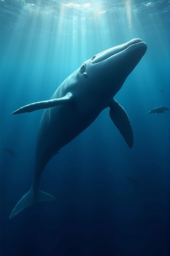 Can you generate blue whale fish video