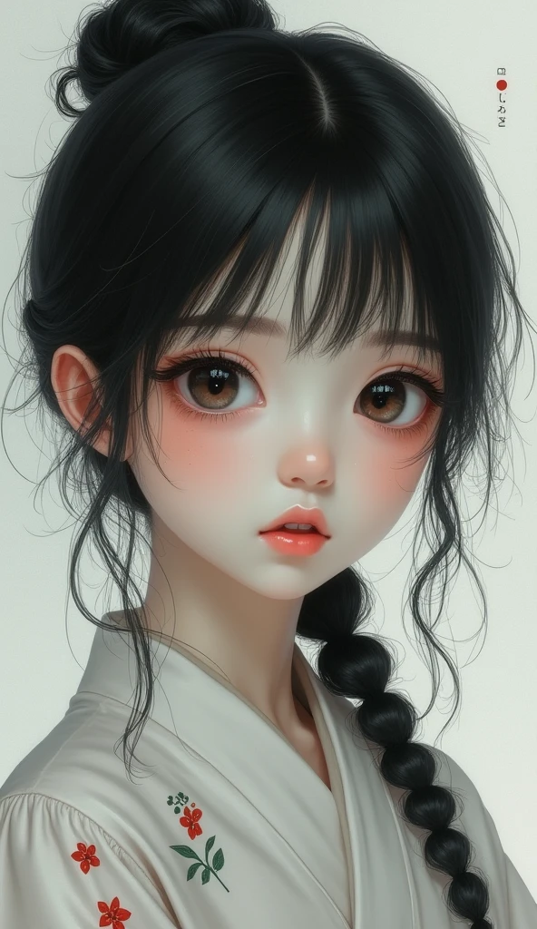a girl,japanese,,masterpiece,hashimoto kannna,