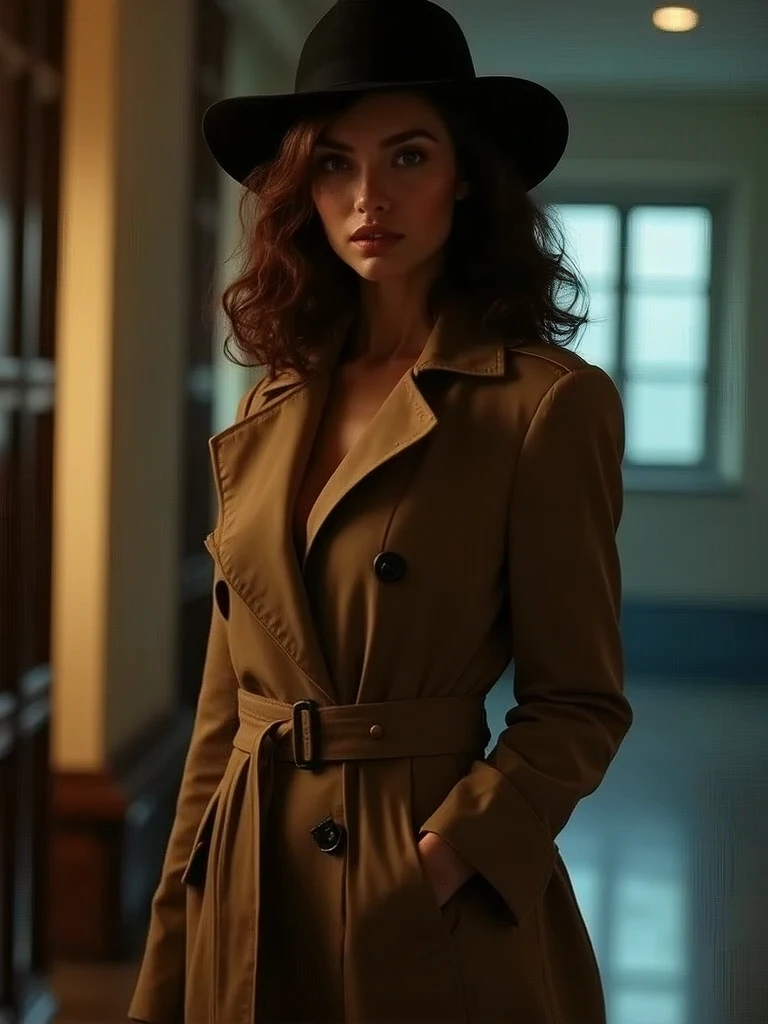 (Photorealistic.masterpiece. Uhd)an ultra hot gorgeous European woman.
She’s 23 years old. Full body shot.
She’s an Instagram model.
(((She’s Dressed with a a 1940 Film noir detective. trench coat, fedora hat.)))
Suggestive pose. (Kate Beckinsale:0.6)
BREAK
Perfect anatomy.
perfect hair.
perfect breast.
perfect body.
perfect hands.
perfect face.
perfect eyes.
accurate.
anatomically correct.
BREAK
Sony A9 II and a 85mm f/1.8 GM lens.