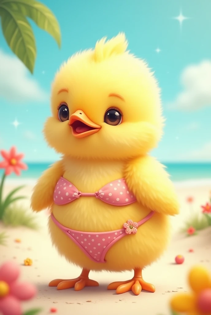 ((anthro toy chica)), score_9, score_8_up, dream prompt:score_9, female beautiful, detailed cute face, blushing, ???????, pink panties, exposed breasts and nipples, huge breasts, beach, solo, standing, hyper areola, detailed breasts and nipples, detailed ??????, hyper realistic, hyperrealistic, beak, huge nipples, hyper realistic nipples, hyperrealistic areola, hyper realistic areola, hyper nipples