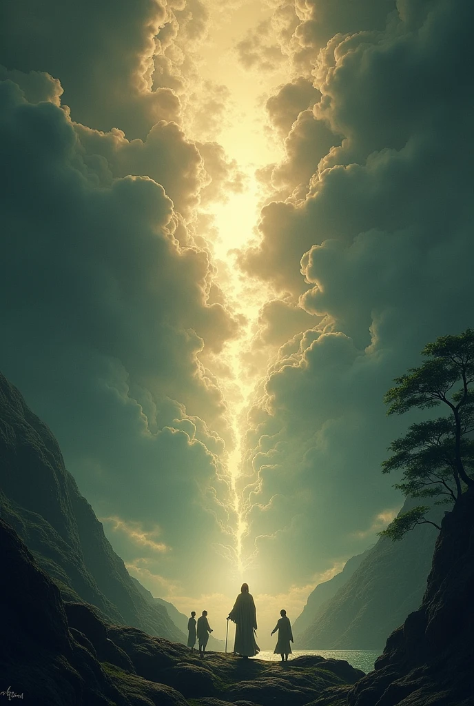 Prompt:
Scene 1: The Beginning of Creation
In the darkness, silence prevails.
Gradually, light begins to emerge, and heaven and earth start to separate.
Epic music plays, depicting the formation of the world.
Scene 2: The Emergence of Takamagahara
After the complete separation of heaven and earth, Takamagahara appears.
Beautiful natural landscapes, mystical light, and drifting clouds.
Wide-angle shots to emphasize the grandeur and sanctity of Takamagahara.
Scene 3: The Appearance of the Gods
The first to appear is Amenominakanushi no Kami.
Slowly emerging from the light, exuding majesty and mystery.
Next, Takamimusubi no Kami appears.
Standing beside Amenominakanushi no Kami, watching over Takamagahara together.
Finally, Kamimusubi no Kami appears.
Joining the other two gods, watching over the creation of the world.
Scene 4: The Gods’ Conversation and Resolve
The gods gather and discuss the creation of the world.
Epic music underscores the gods’ determination and sense of mission.
Scene 5: The Beginning of World Creation
The gods unite their powers to begin creating the world.
A grand scene where light and shadow, and the forces of nature, intertwine.
