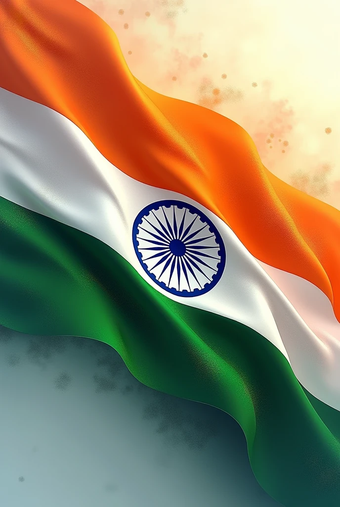 Indian flag with new stylish image 