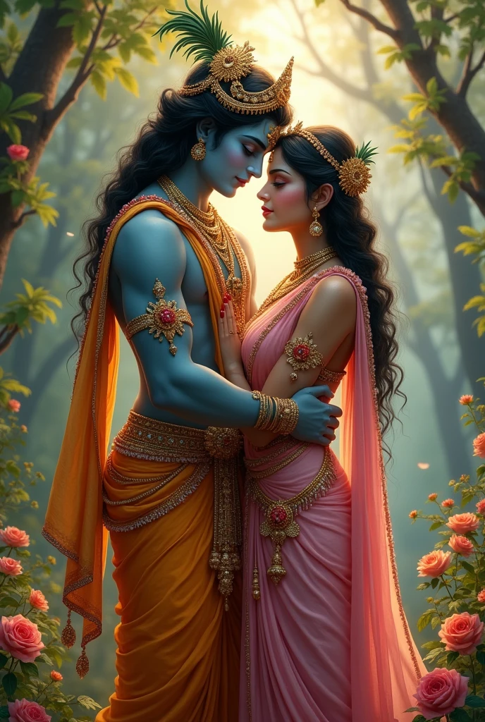 Shree krishna and Radha