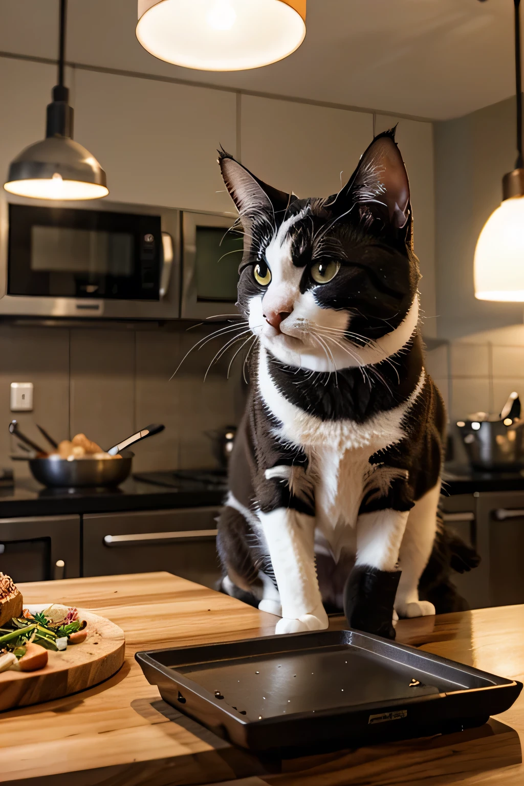 Chef cat animal
4k hdr xdr