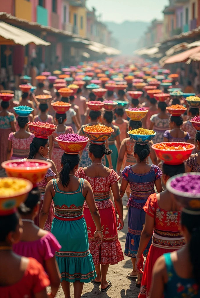 For the palenque, there would be 100 palenqueritas and 13 of them that do not have the punch bowl or whatever it is called that they carry on top and that are colored and the rest do not
