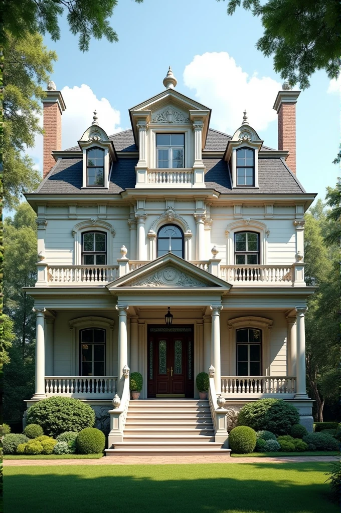 Elegant two-story house