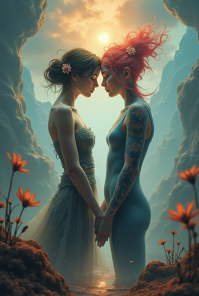 Something surreal couple