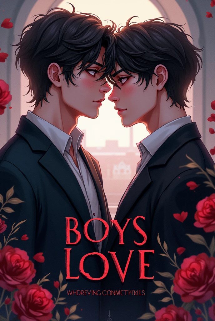 make a bl enemies to lovers romance book cover