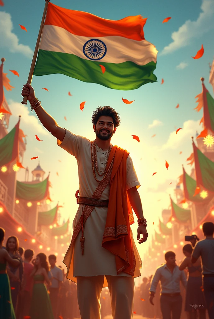 Independence Day India 
Name Uzair

