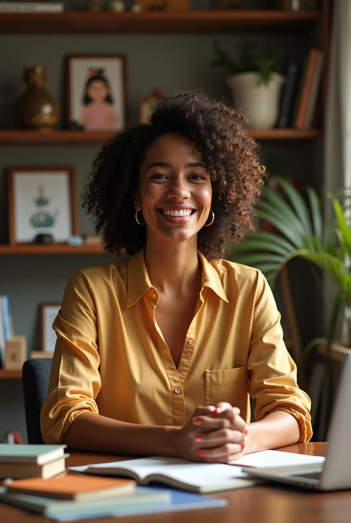 A Brazilian woman, journalist and cultural producer, mother of twins