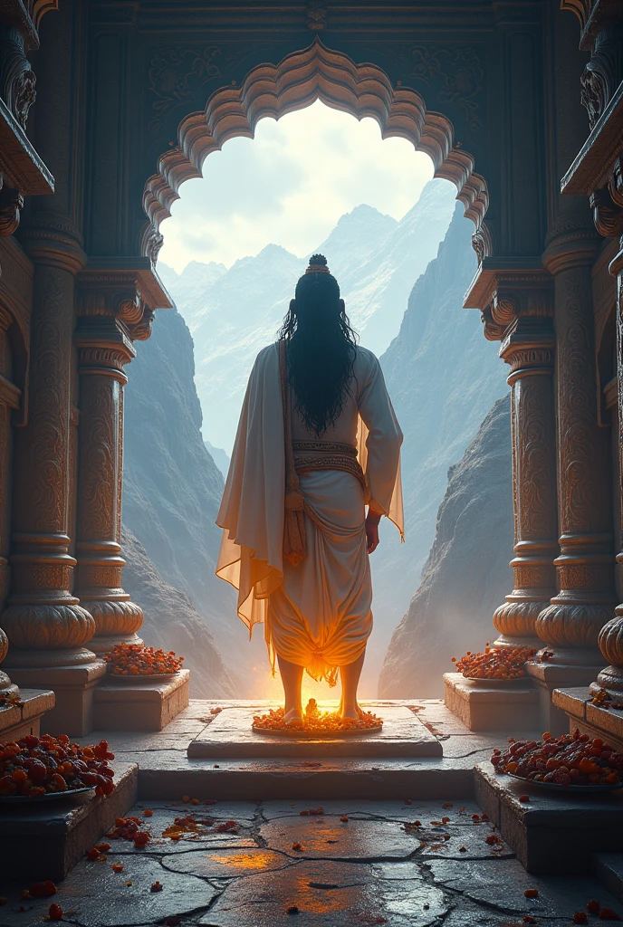 Direct darshan of Bhole Shiv Shankar in Kedarnath temple.