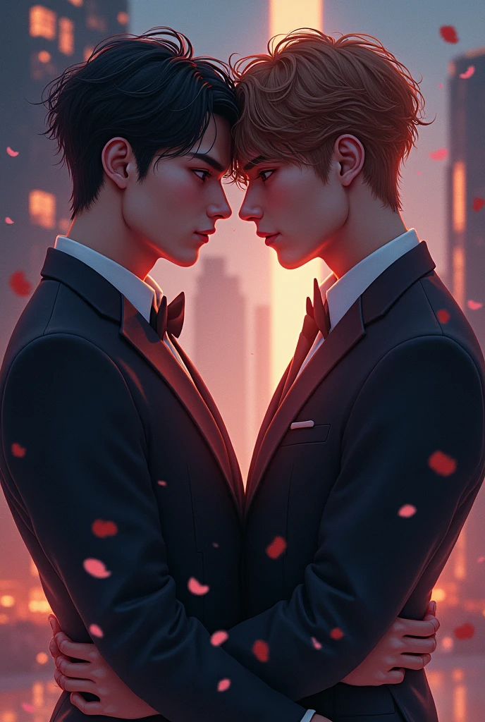 make a bl enemies to lovers romance book cover 