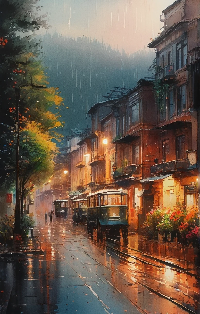 (breathtaking:1.25),(watercolor, aquarelle, wet watercolor:1.25),by alena aenami,
(intricate details),(hyperdetailed),8k hdr,, (((masterpiece))),(((best quality))),((ultra-detailed))