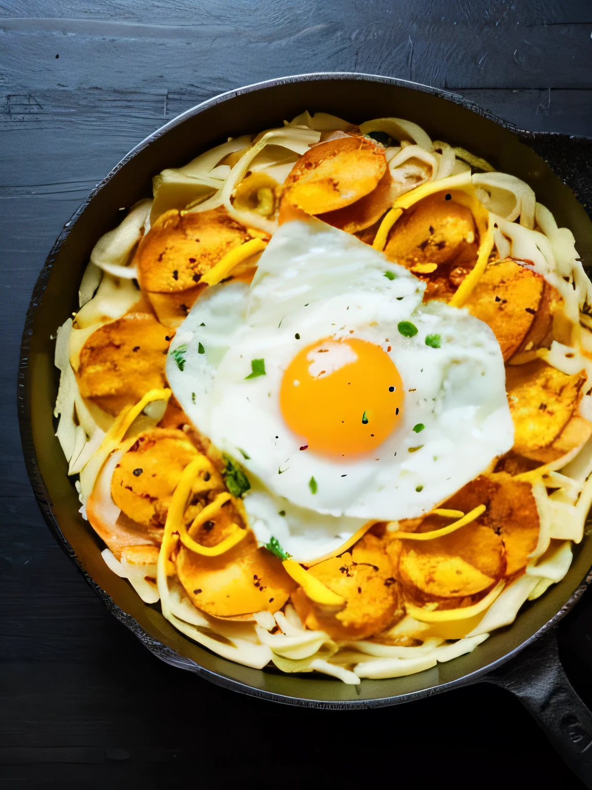 Fried egg, Fried eggs, White background, high quality