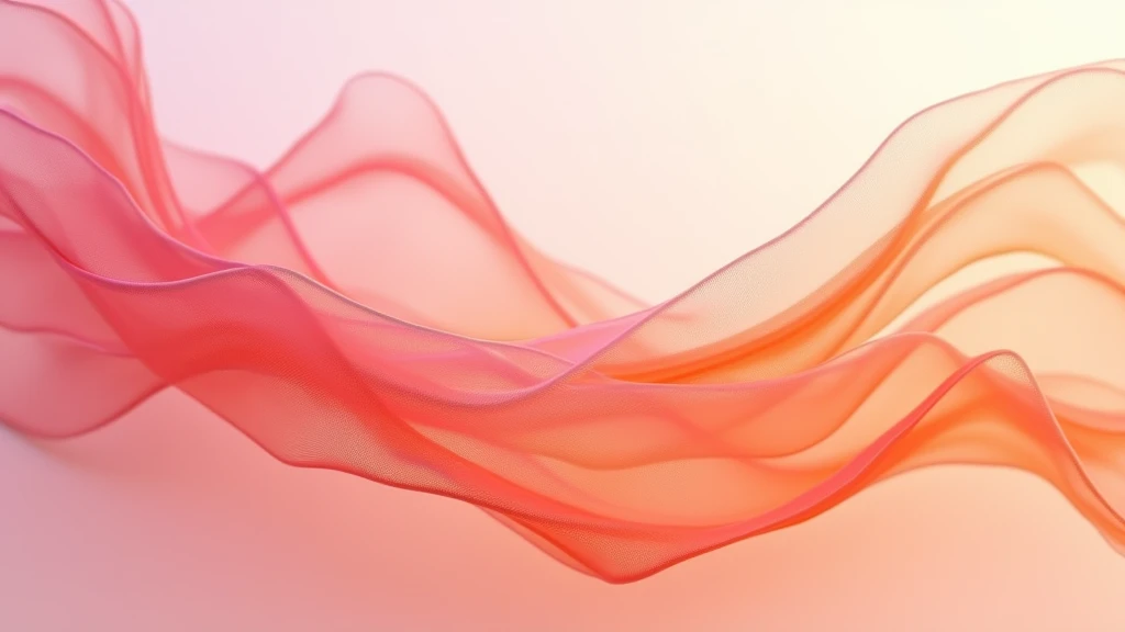 : A close-up of delicate wisps of pink and orange blending smoothly, creating a soft, ethereal gradient. 8k  