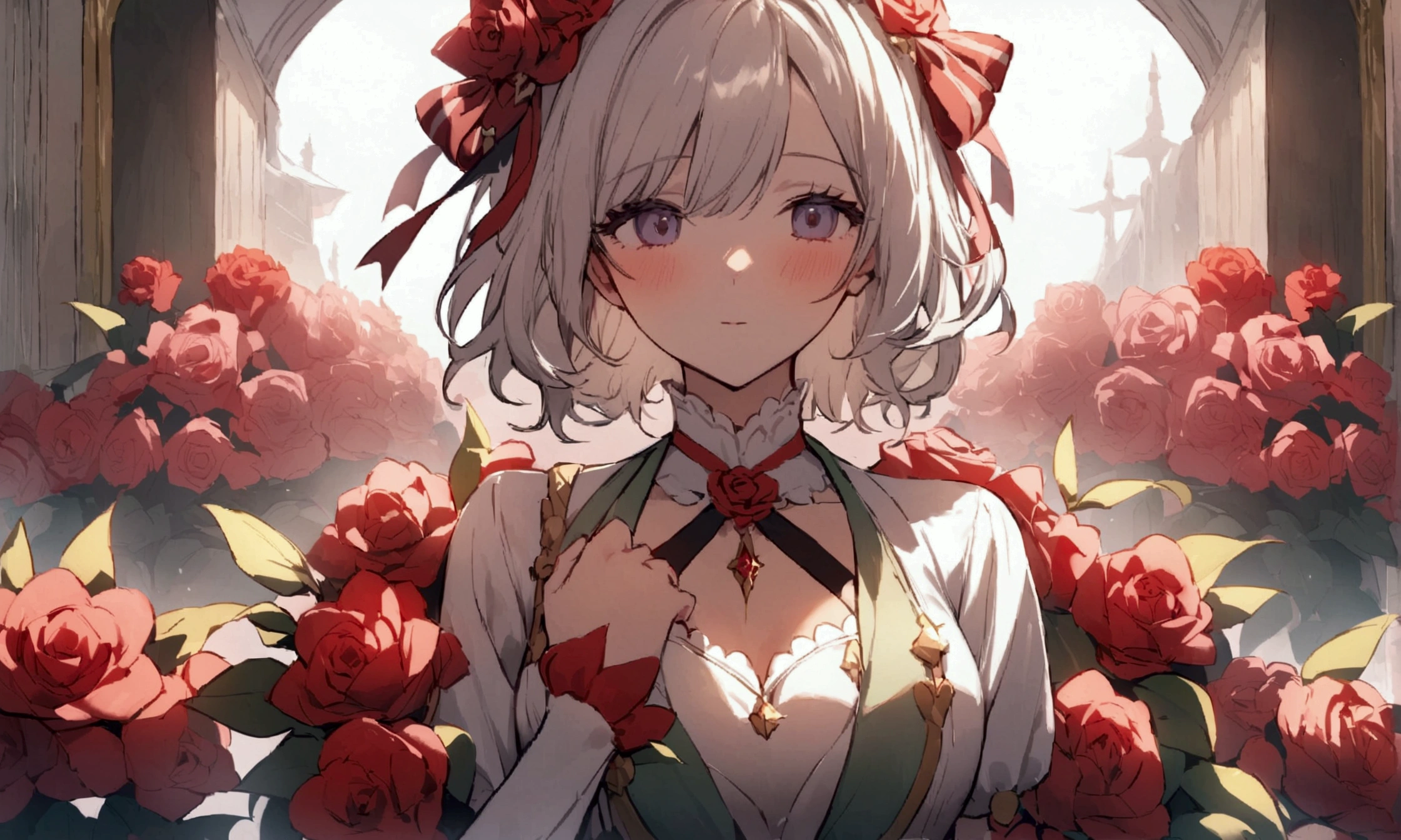 In a romantic atmosphere,Broken Heart,Stroll through the Sea of Roses,bar,Feel the romantic theme's Day。