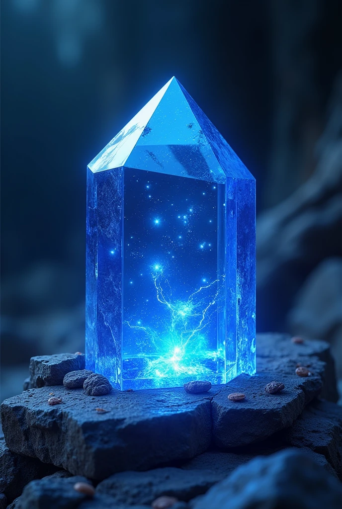 The picture inside the card is sapphire (Sapphire)Power Stone Card,masterpiece, Highest quality, (Highly detailed CG Unity 8k wallpaper), (Highest quality), (Best illustrations), (Best Shadow), Absurd, Realistic lighting, (abyss), Beautiful sparkle, Tarot Cards,Fortune-telling tools,A beautiful transparent blue gem
、