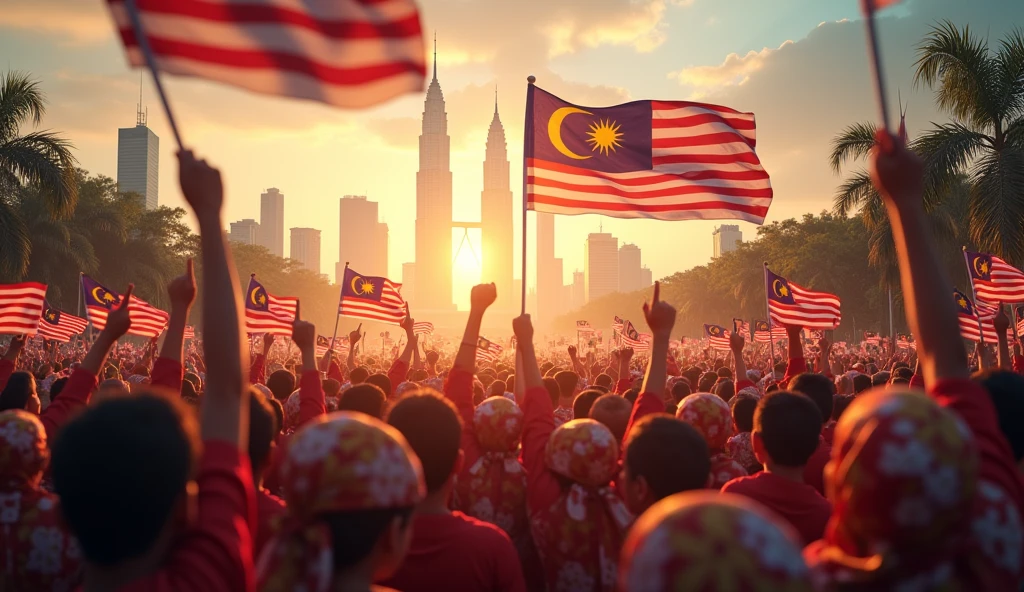 Malaysia's independence day on 31 August 1957