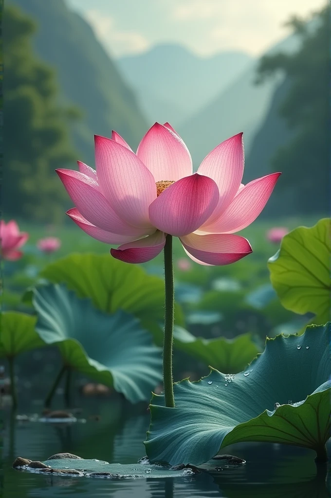 lotus represent growth , unity , purity , resilience of india