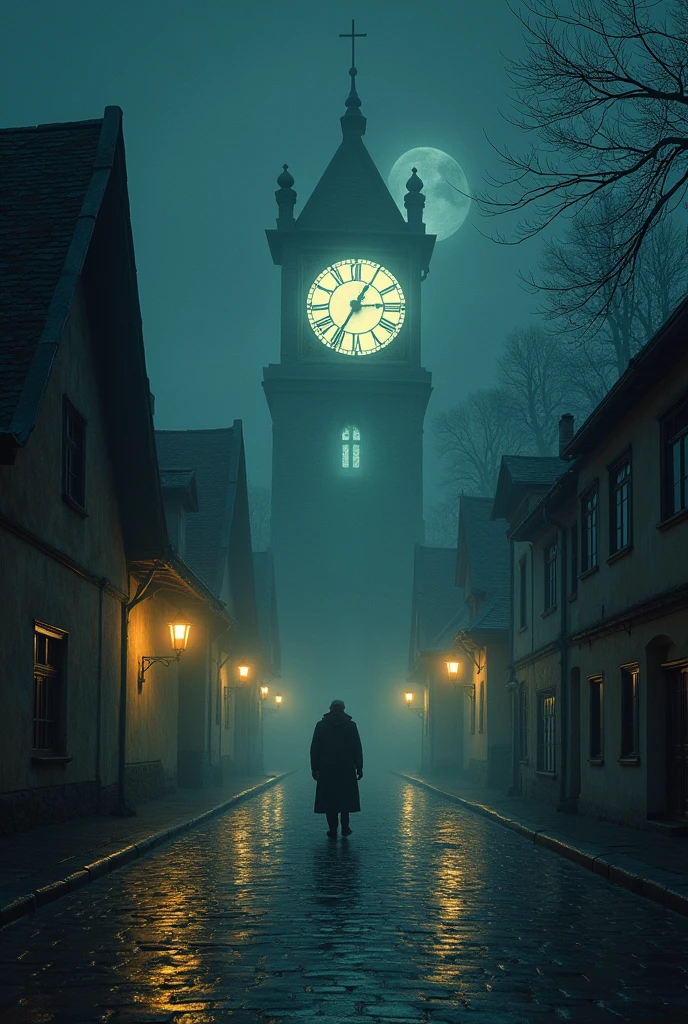 As the clock resumed its ticking, the village thrived with newfound energy, a sense of vitality pulsing through the streets and homes. The old man, now regarded as a hero, noticed something strange, an unsettling feeling stirring within him. Each time the clock struck midnight, he would hear faint whispers, almost like forgotten voices trying to speak. Curiosity gnawed at him, so one night, he stayed in the square, waiting, determined to uncover the source of the whispers. When the clock struck twelve, the whispers grew louder, forming coherent words that echoed around him.