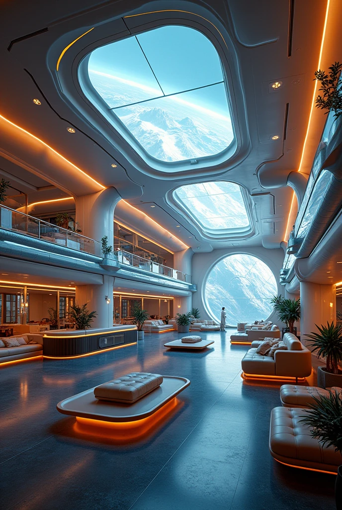 Spaceship、For tourism、All-round glass、Underfloor glass、Sense of luxury、noon