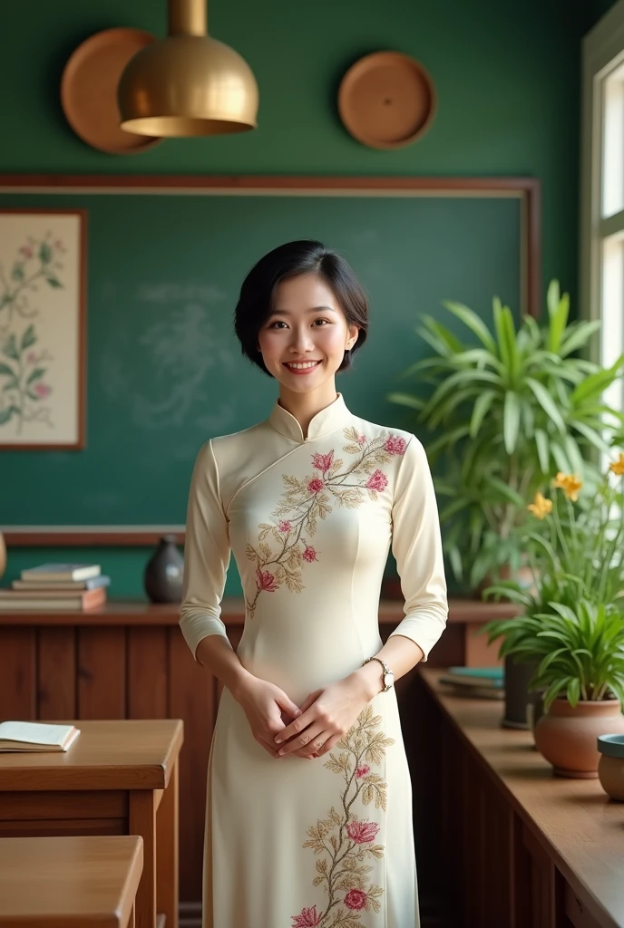 Image of a 21-year-old teacher in Vietnam