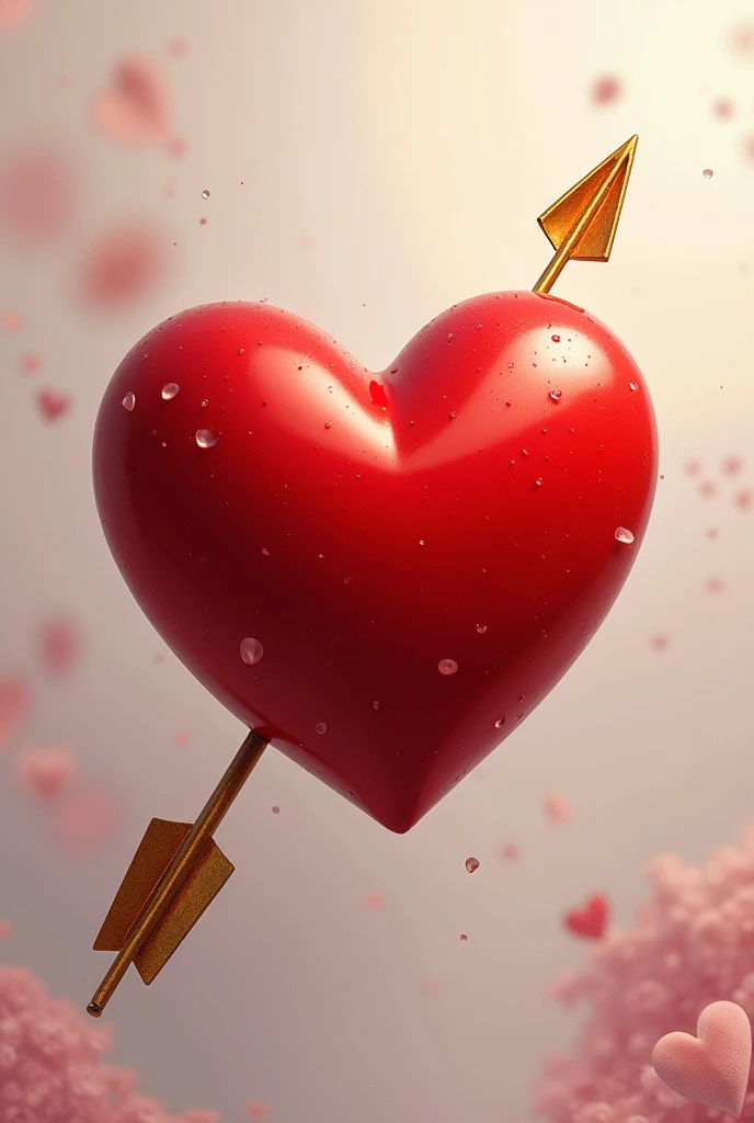 Red heart with arrow sb19