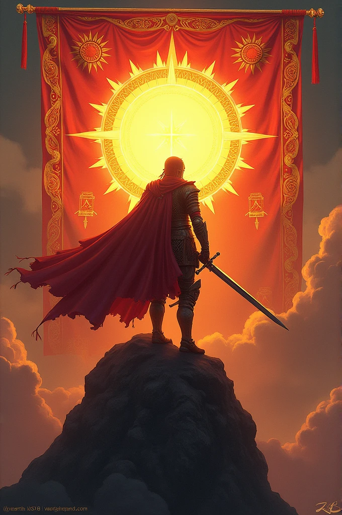 A war Flag for suryawanshi kshatriy