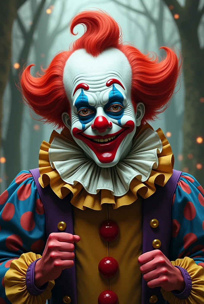 Image of an egocentric clown